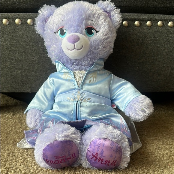 Disney Frozen II Purple Build A Bear - Picture 1 of 5